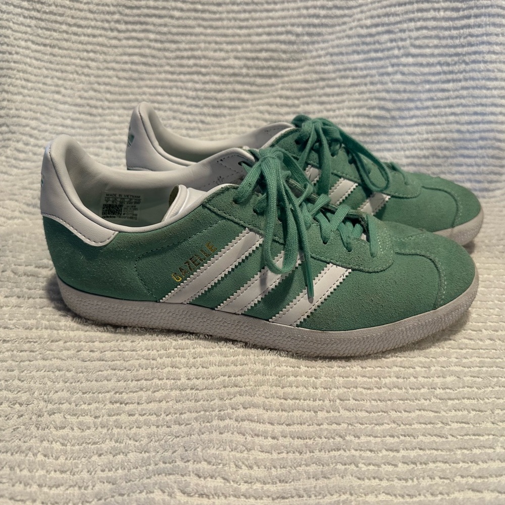 Adidas Gazelle Mint Green Sneakers